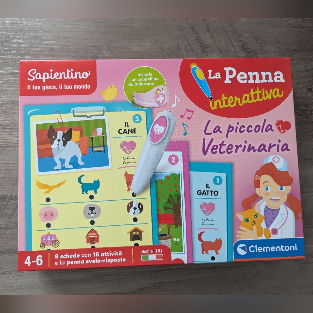 Rare Italian interactive game 3+ years old Sapientino
